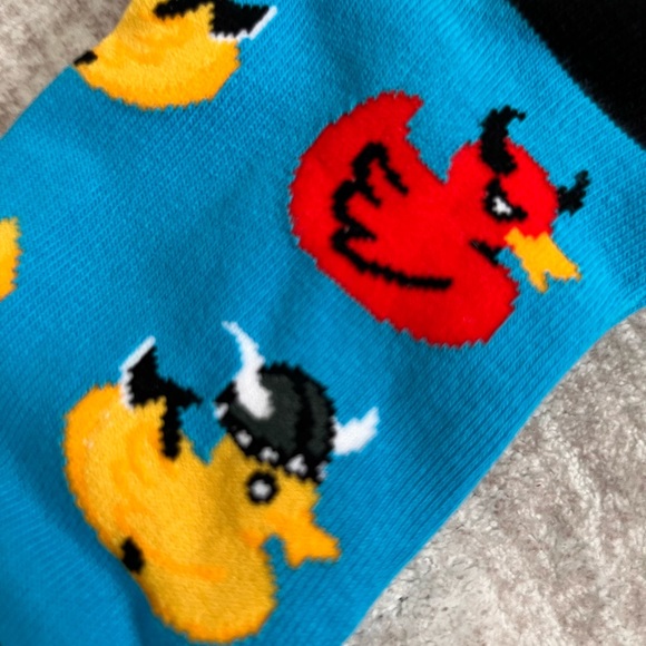 NWT "Rub a Dub" Pirate, Devil & Viking Rubber Duck Socks - Picture 3 of 5